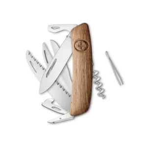 Swiza 4-layer Swiss pocket knife Wood Walnut
