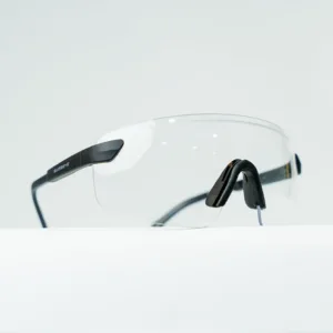 Swiss Eye Defense Glasses - Clear Lens / Rubber Black Frame